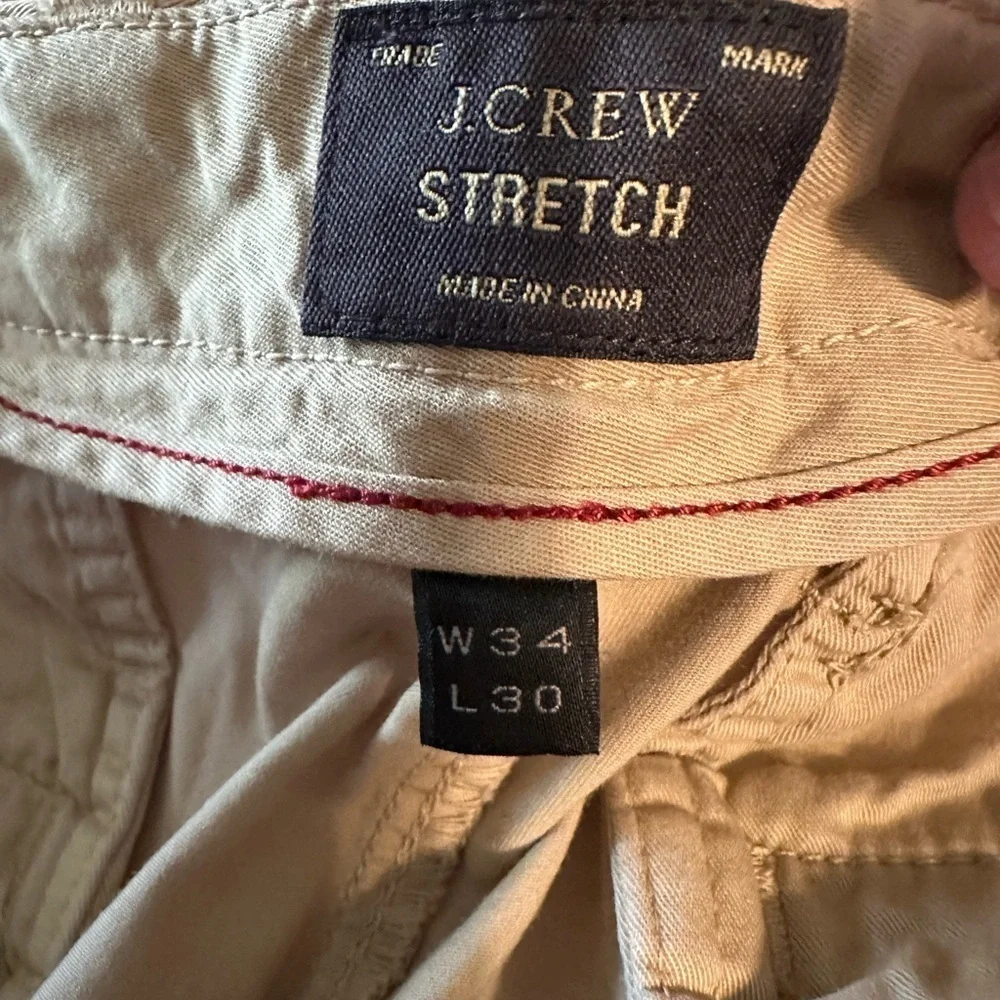 J. Crew Men's Tan Chinos